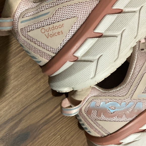Hoka One One Outdoor Voices Clifton 4 Pink Color Limited Edition Women’s Size 9 - Picture 6 of 9
